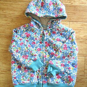 Boden Hooded Jacket with Fuzzy Lining 2-3 Yrs 98cm